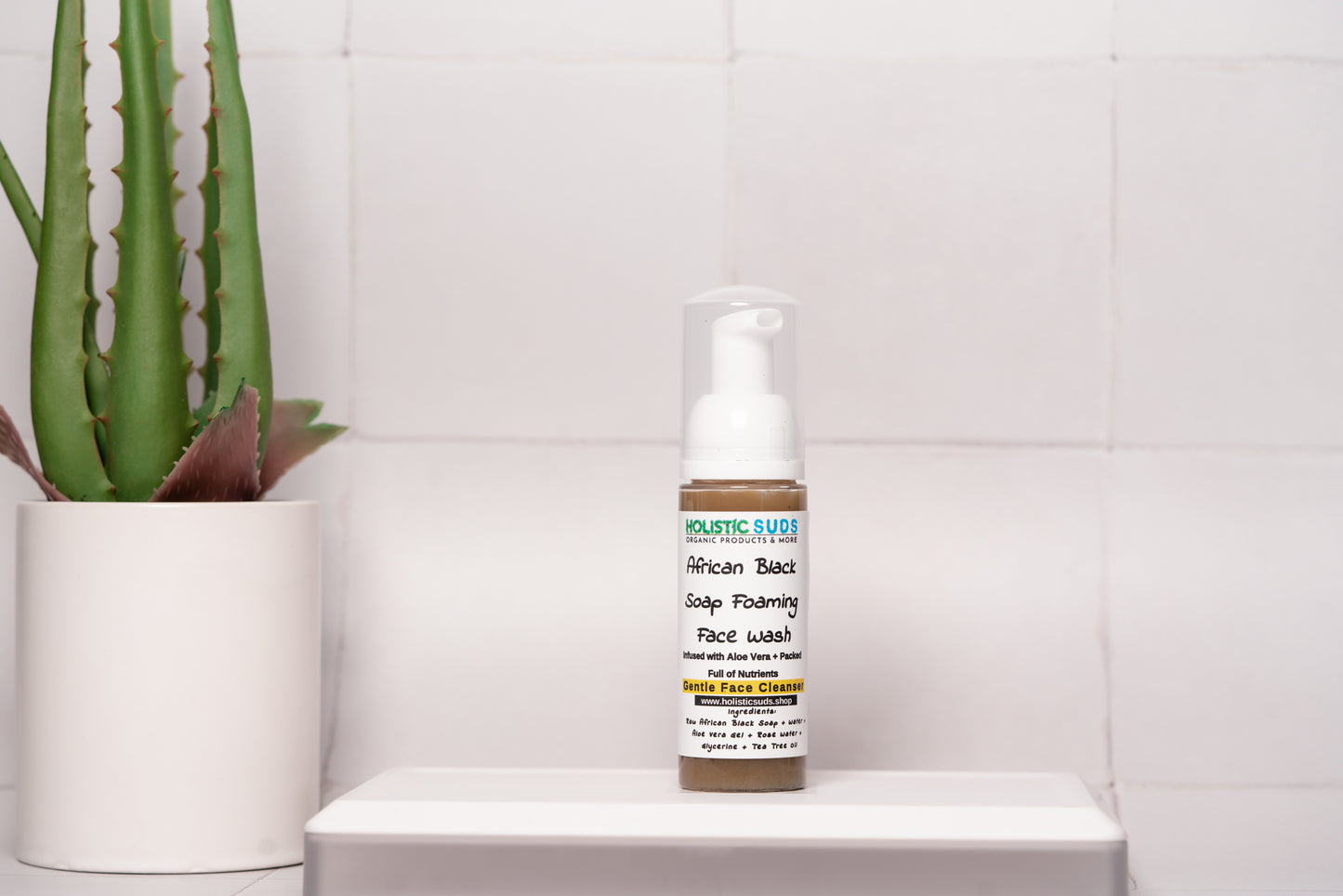 African Black Soap Foaming Face Wash