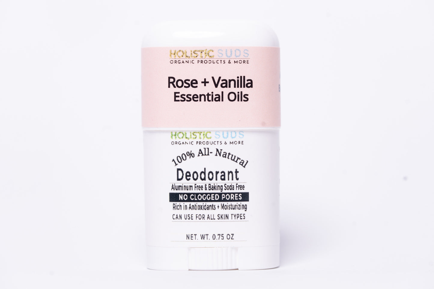 Rose and Vanilla 100% All Natural Deodorant