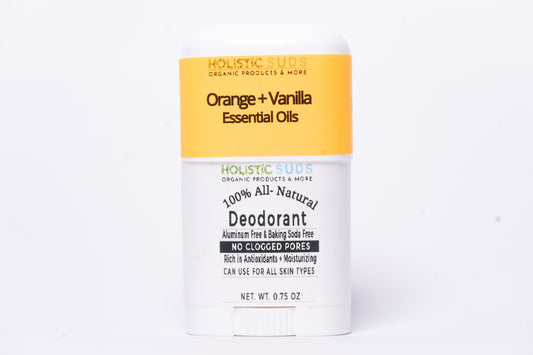 Orange and Vanilla 100% All Natural Deodorant