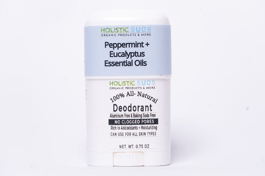 Peppermint and Eucalyptus 100% All Natural Deodorant