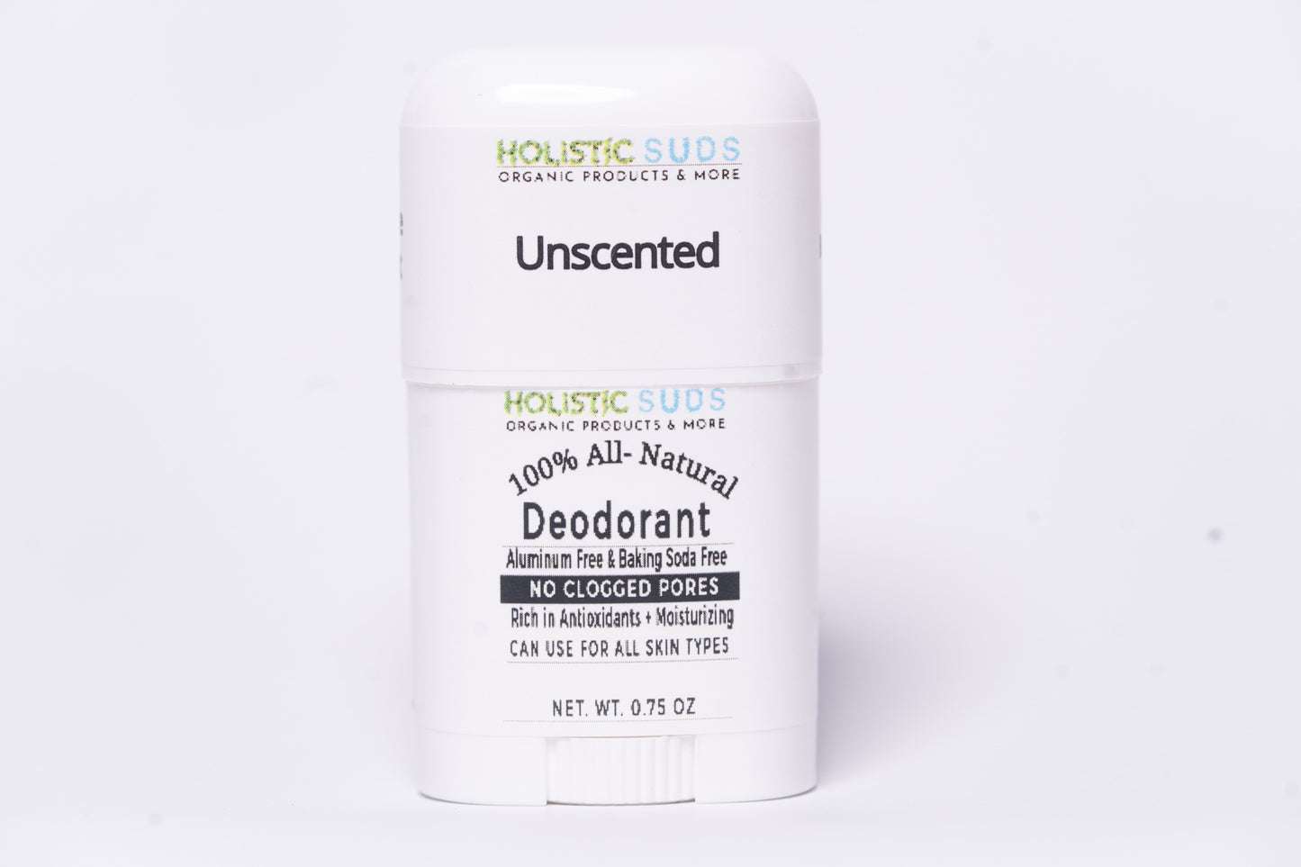 Unscented 100% All Natural Deodorant