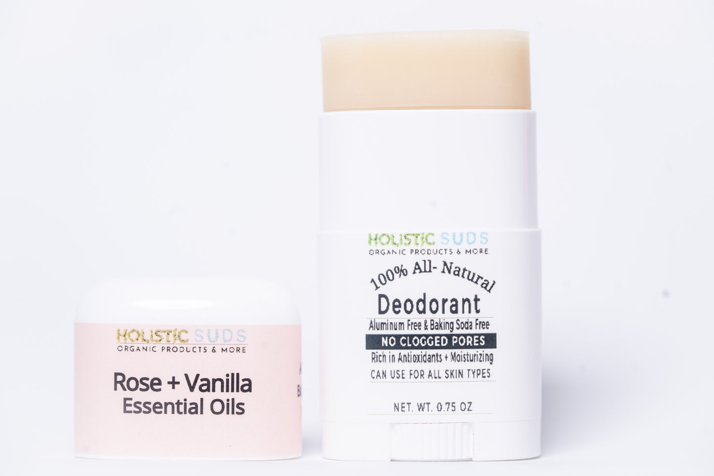 Rose and Vanilla 100% All Natural Deodorant