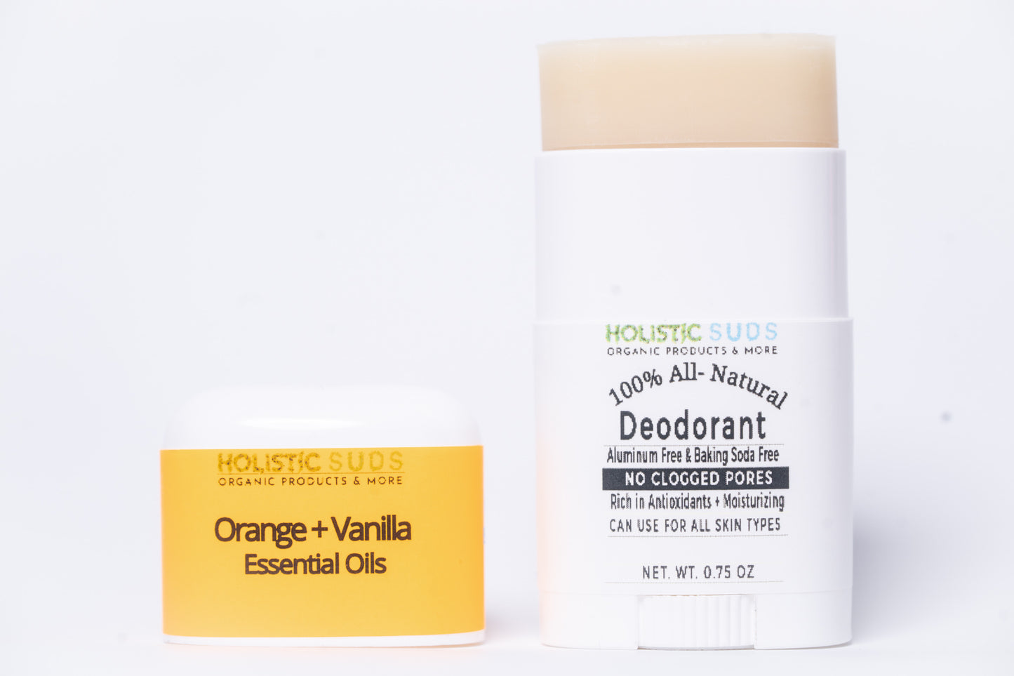 Orange and Vanilla 100% All Natural Deodorant