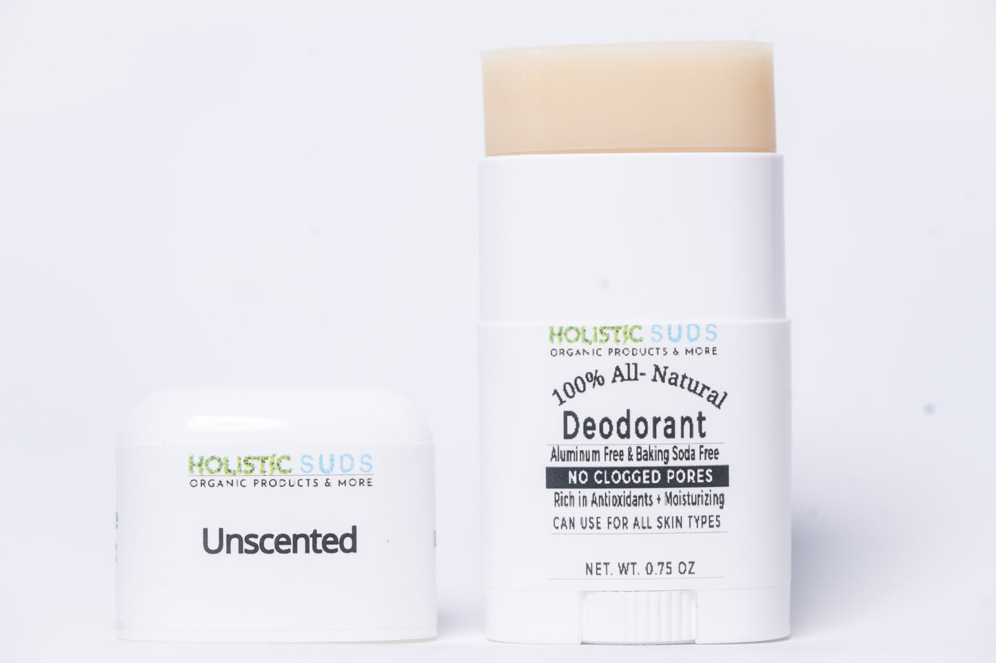 Unscented 100% All Natural Deodorant